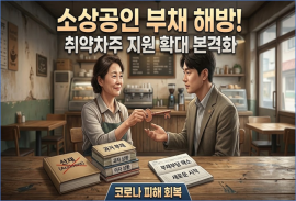 코로나 피해 소상공인 부채부담 던다…취약차주 지원 확대