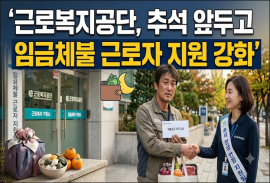 근로복지공단,  추석 앞두고 임금체불 근로자 지원 강화