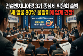 건설엔지니어링 3기 종심제 위원회 출범… '새 얼굴 80%' 물갈이에 업계 긴장