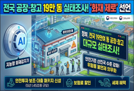 정부, 공장·창고 화재위험 막는다…19만여 동 종합 실태조사